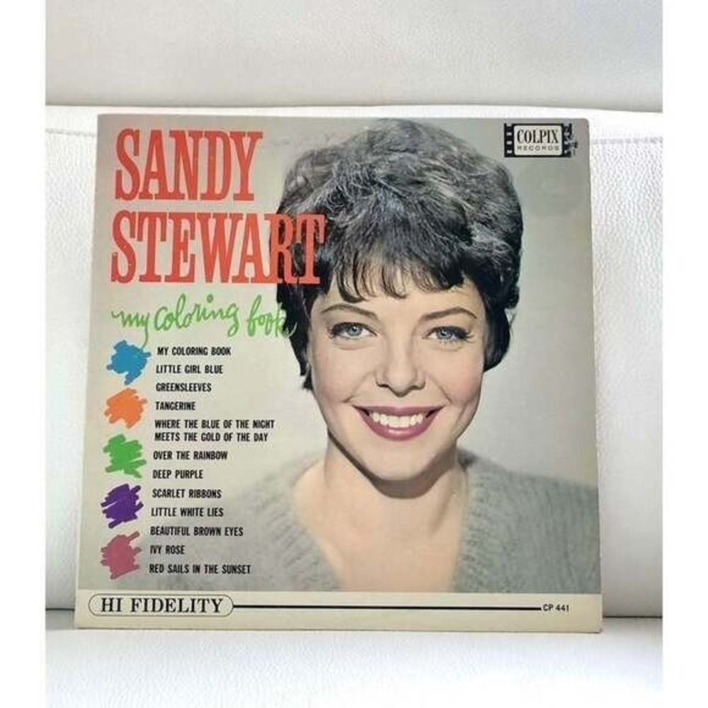 LP Sandy Stewart - My Coloring Book Vinyl Record